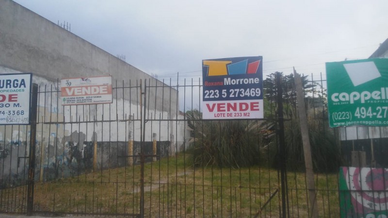 VENTA !!! lote en Av Jara 900, COSNULTE FORMA D EPAGO Y POSIBILIDADES.
