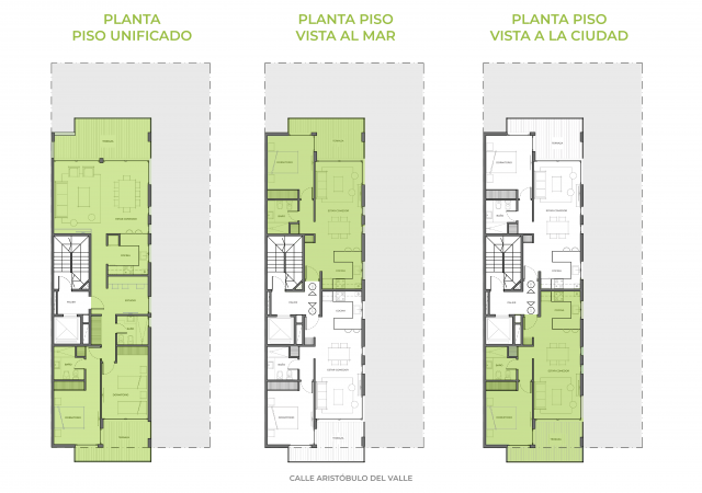 3 amb edificio Palma V a estrenar zona playa grande  