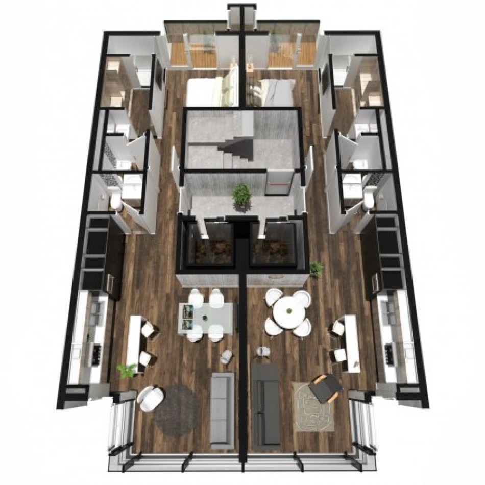 DEPARTAMENTO 2 AMBIENTES CON COCHERA EN EDIFICIO NUEVO FRENTE AL MAR!