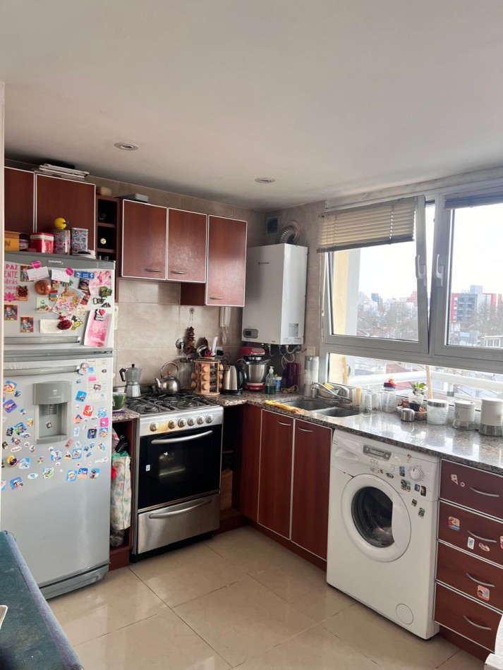ALQUILER 24 MESES, MAR DEL PLATA,  ZONA CHAUVIN, 3 AMB. AL  FRENTE CON BALCON Y COCHERA