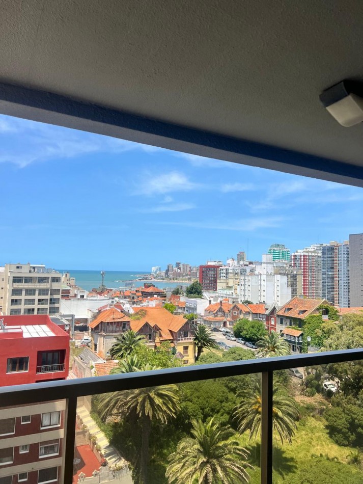 ALQUILER 24 MESES, MDP, IMPACTANTE PISO DE 3 AMB. LIVING COMEDOR, COCINA COMEDOR, LAVADERO , BALCONES, DOS COCHERAS, VISTA PLENA AL MAR  DESDE TODOS LOS AMBIENTES, UNICO !!!!